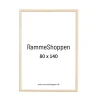Birketræsramme - 80 x 140 cm - Type 811