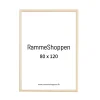 Birketræsramme - 80 x 120 cm - Type 811