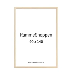 Birketræsramme - 90 x 140 cm - Type 811