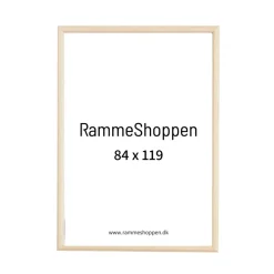 Birketræsramme - 84 x 119 cm (A0) - Type 811