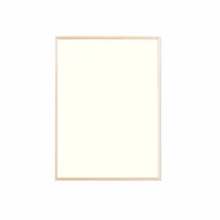 Birketræsramme, refleksfri, smal - 50 x 70 cm - Type 810