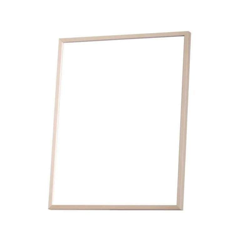 Birketræsramme, refleksfri, smal, 80 x 120 cm - Type 811