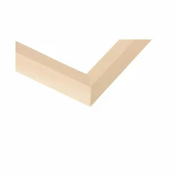 Birketræsramme, refleksfri, smal - 40 x 40 cm - Type 810