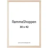 Birketræsramme, smal - 30 x 42 cm (A3) - Type 810