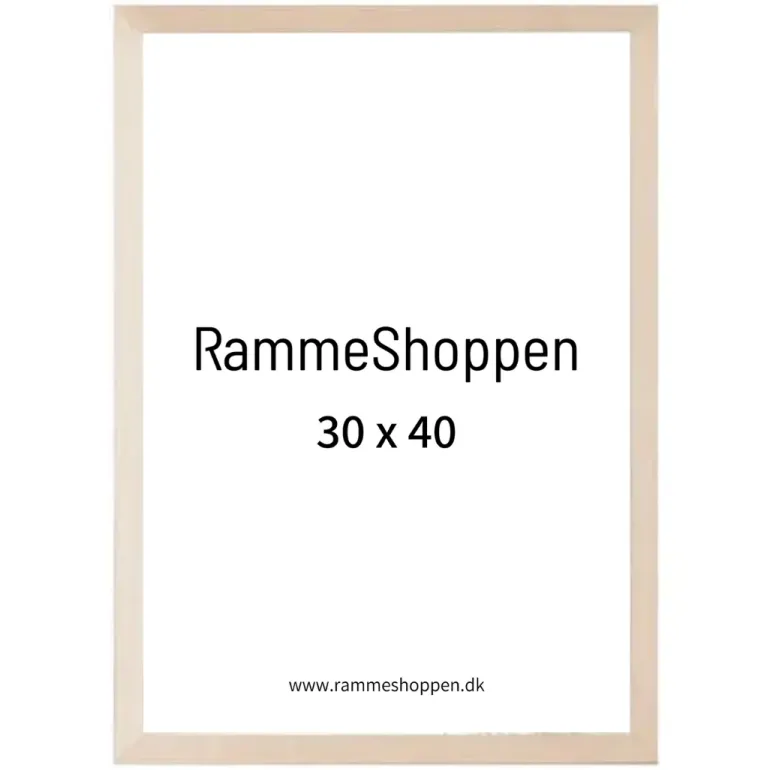 Birketræsramme, smal - Type 810