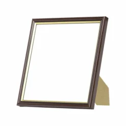 Brun ramme med guldkant, Polywood, Type 7304