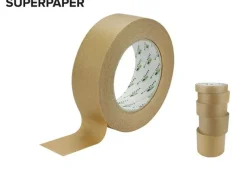 Brun tape, til indramning, 38 mm x 50 m