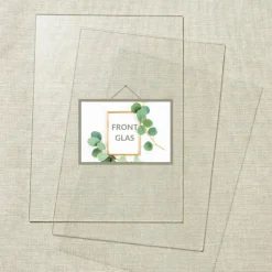 Frontglas, Klar akryl, Standardmål