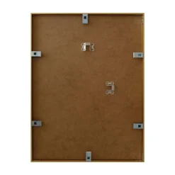 Guld aluramme, mat, smal - Type 9043