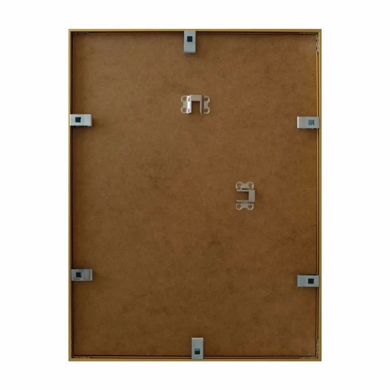 Guld aluramme, mat, smal - 40x50 cm - Type 9043