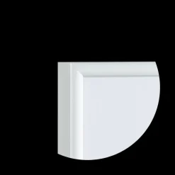 Hvid aluramme, blank, smal, 10 x 15 cm, Type 9006