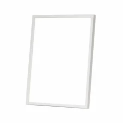 Hvid træramme, refleksfri, smal, 30 x 40 cm, Type 860