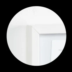 Hvid træramme, smal, 60 x 80 cm, Type 860