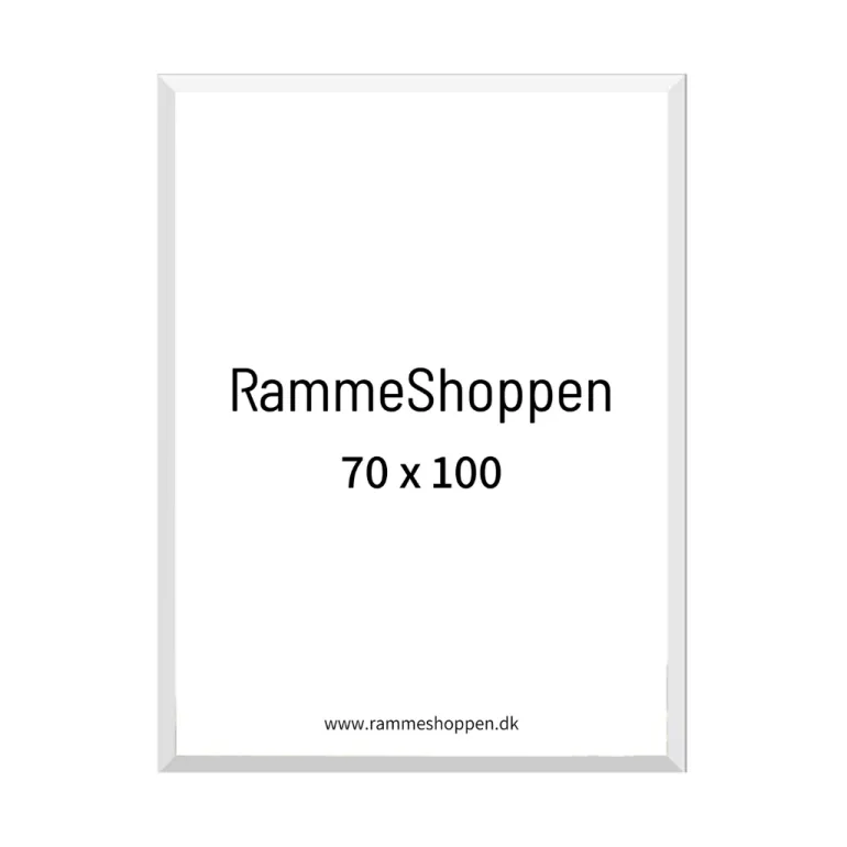 Hvid træramme, Type 861