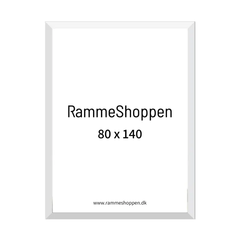 Hvid træramme, Type 861