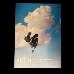 Kunstplakat - udstillingsplakat med Gan-Erdene Tsend