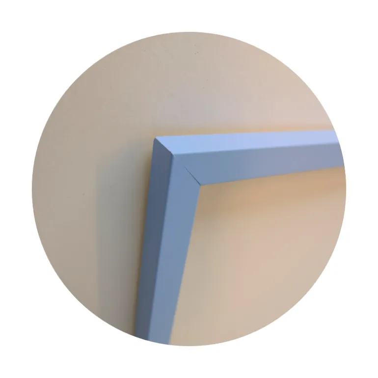 Lyseblå træramme - Type 481