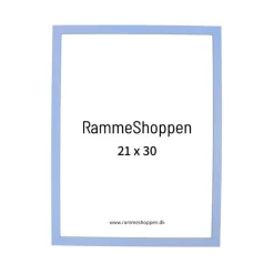 Lyseblå træramme - Type 481