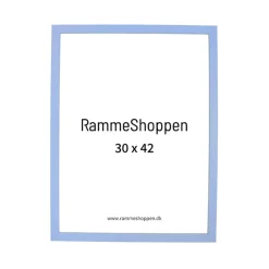 Lyseblå træramme - Type 481