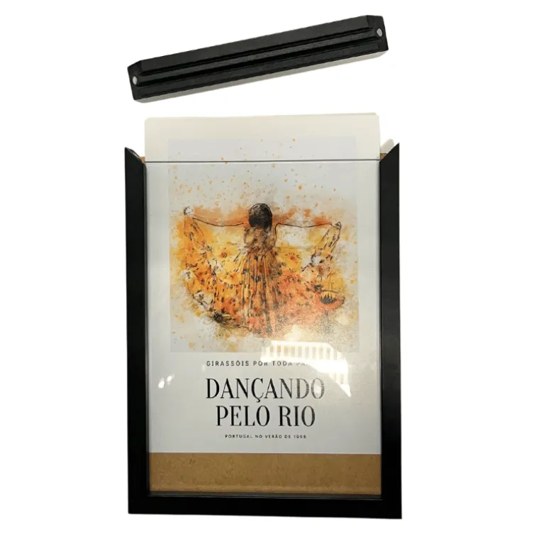 Magnet skifte ramme - Sort træ