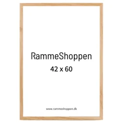 Massiv Egetræsramme - 42 x 60 cm (A2) - Type 851