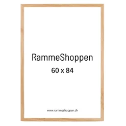 massiv Egetræsramme - 60 x 84 cm (A1) - type 851