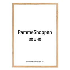 Massiv egetræsramme - Type VR01