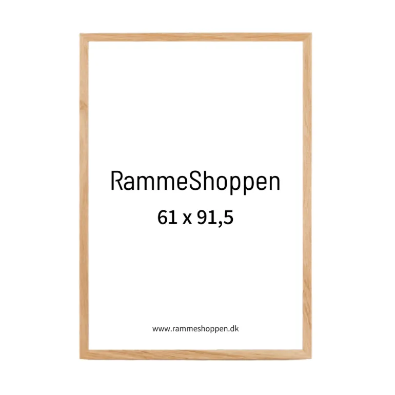 Massiv Egetræsramme - Type 851