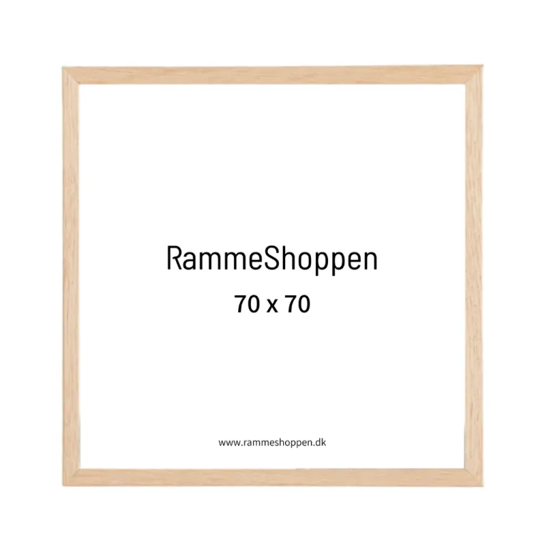 Massiv Egetræsramme - Type 851