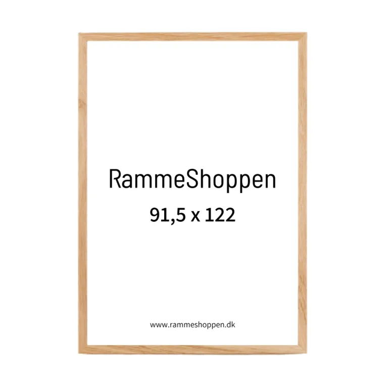 Massiv Egetræsramme - Type 851