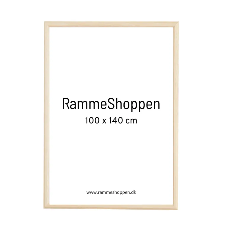 Massiv Egetræsramme - Type 851