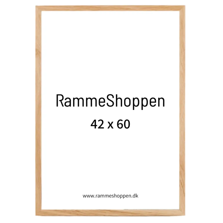 Massiv Egetræsramme - Type 851