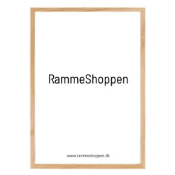 Massiv egetræsramme, smal - Type 320