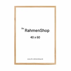 Massiv egetræsramme, smal - Type 320