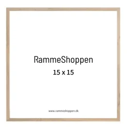 Massiv egetræsramme, smal - Type 320