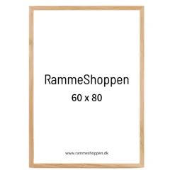 Massiv egetræsramme, smal - Type 320