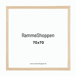 Massiv egetræsramme, smal - Type 320