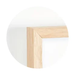 Massiv egetræsramme, 42x60 (A2) cm - Type VR01