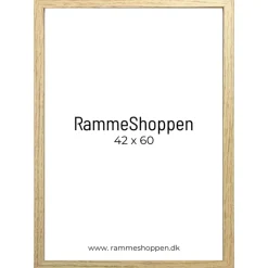 MDF ramme, egelook, smal - Type 0212