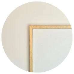 MDF ramme, egelook, smal - Type 0212