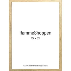 MDF ramme, egelook, smal - Type 0212