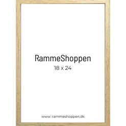 MDF ramme, egelook, smal - Type 0212