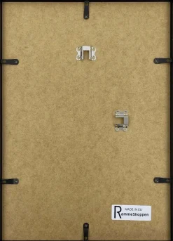 Mørk brun træramme, smal, 60 x 80 cm, Type 830