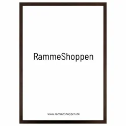 Mørk brun træramme, Type 831