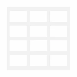 Passepartout, Frosthvid, Standardmål