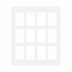 Passepartout, Frosthvid, Standardmål