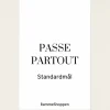 Passepartout, Naturhvid, Standardmål