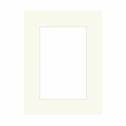 Passepartout, Naturhvid, Standardmål