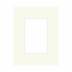 Passepartout, Naturhvid, Standardmål