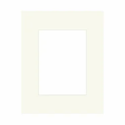 Passepartout, Naturhvid, Standardmål